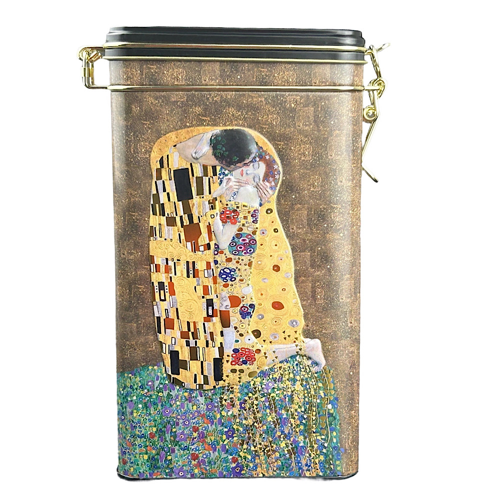 Vorratsdose von Fridolin – Künstler: Gustav Klimt Motiv: Der Kuss