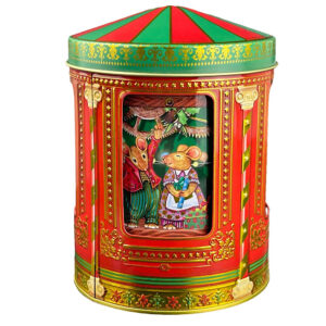 Weihnachtsdose : Mäuse Spieluhrdose