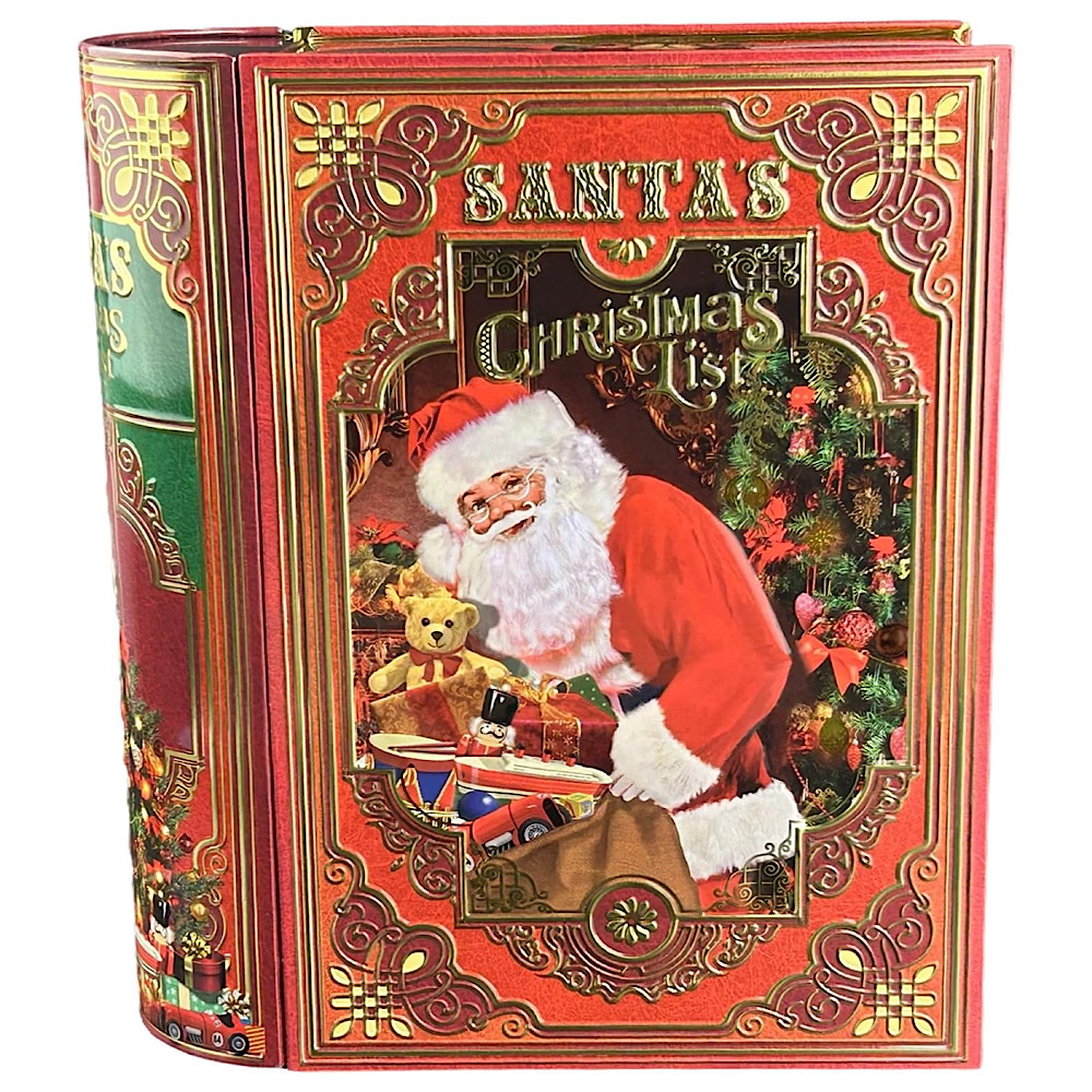 Große Buchdose Santa´s List