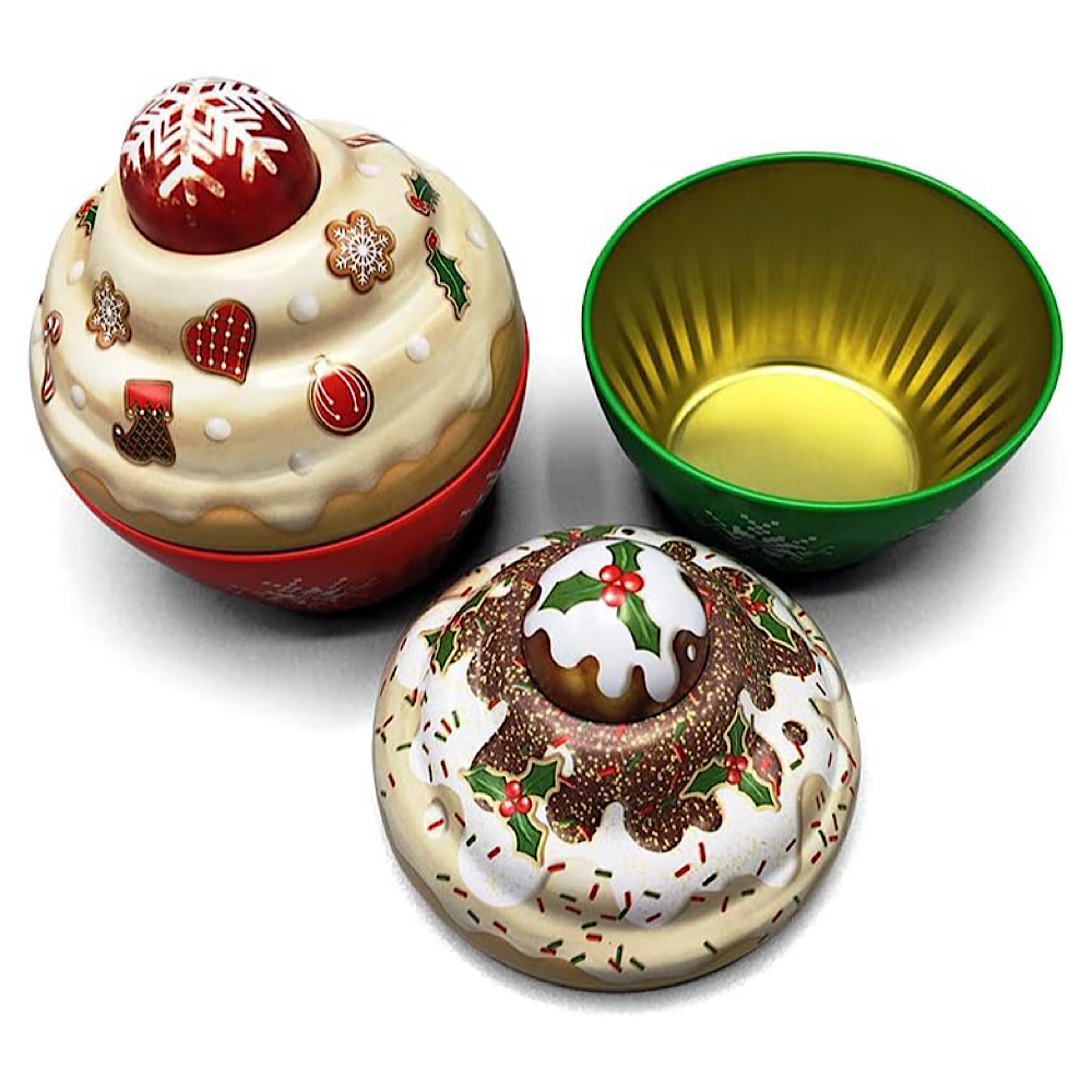 Weihnachtsdose: Kleine Cupcakes Weihnachten  – lebensmittelecht