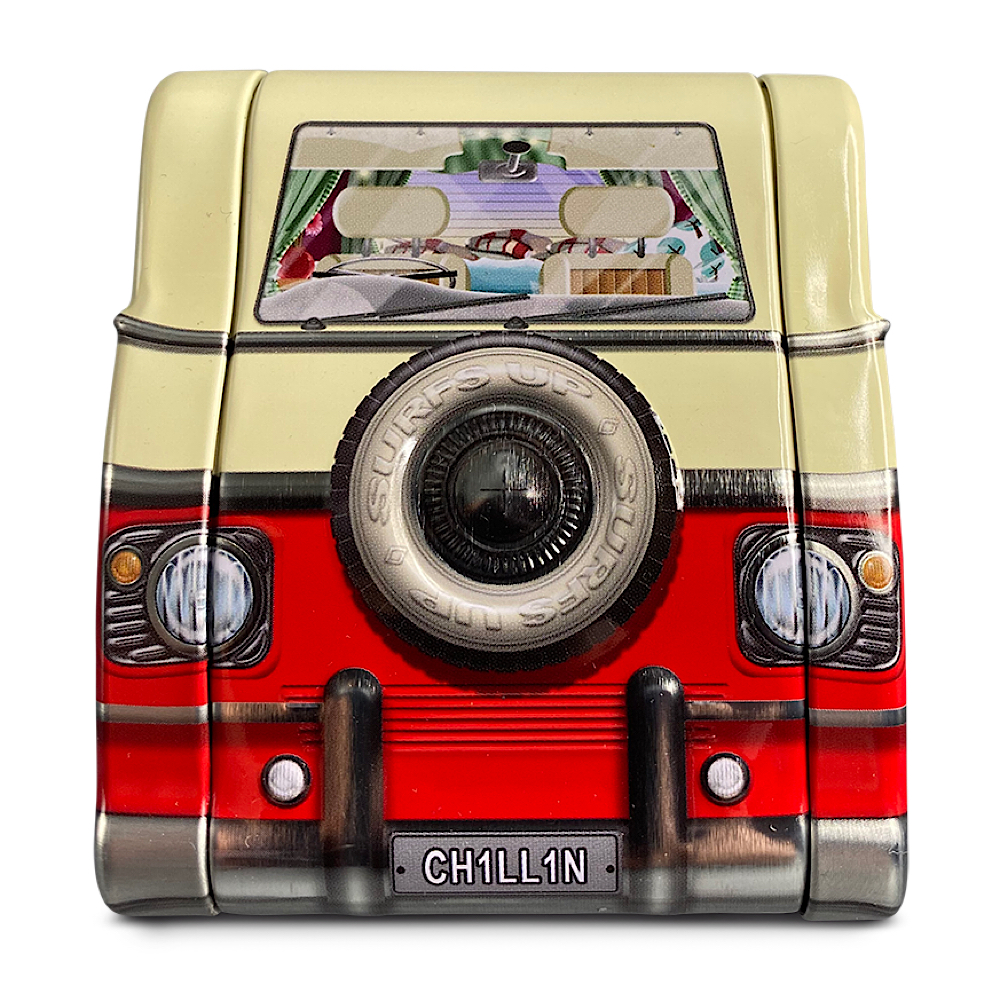 Geschenkdose – Mini Camper Van Rot