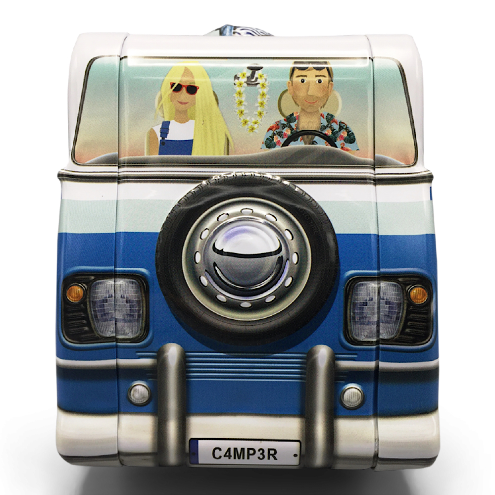 Geschenkdose - Surf Camper Delphin – Bild 3