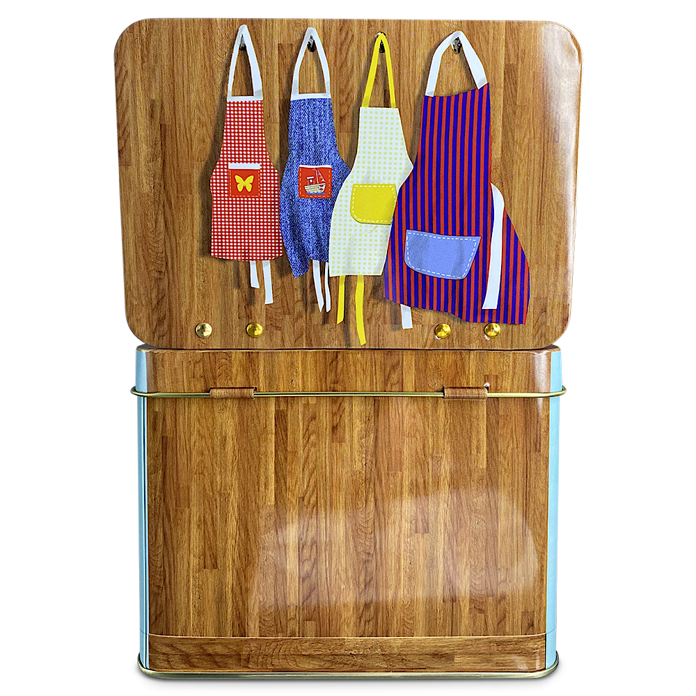 Buffet Cup Cake - die aufklappbare Rückwand gibt der Dose eine sehr dekorative und zusätzliche Dimension – Bild 6