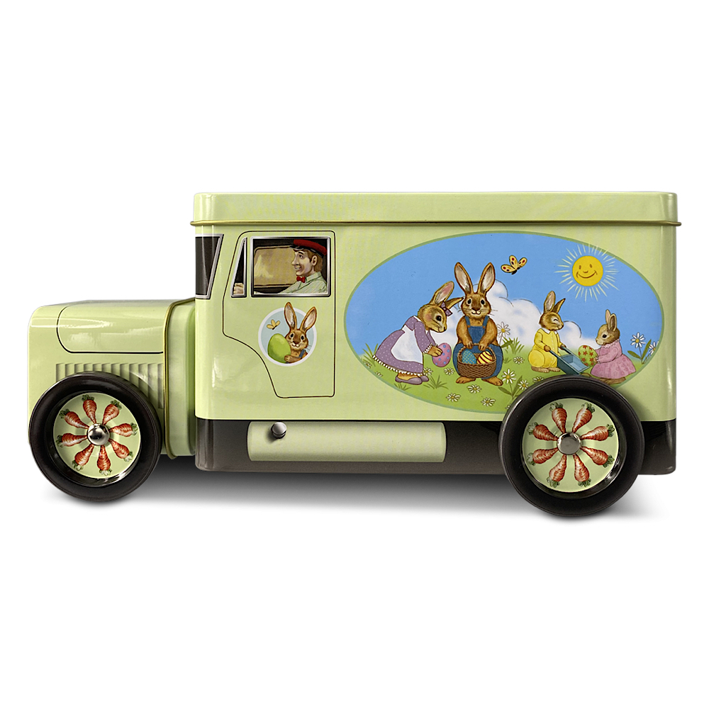 Osterdose mit Motiv: Easter Truck