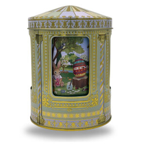 Spieluhrdose Osterhasen - Oster Musikdose