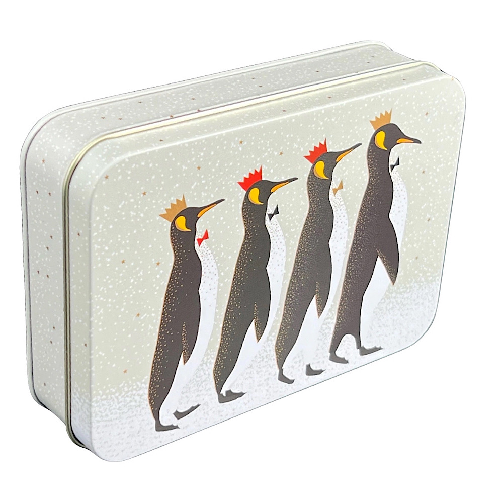 Geschenkdose – Motiv Pinguine