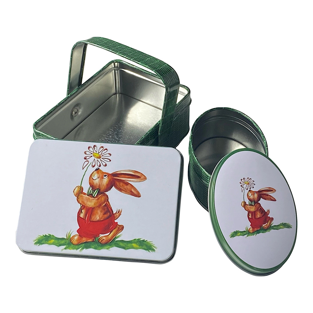 Set Hasenkorb - Geschenkdose – Bild 2