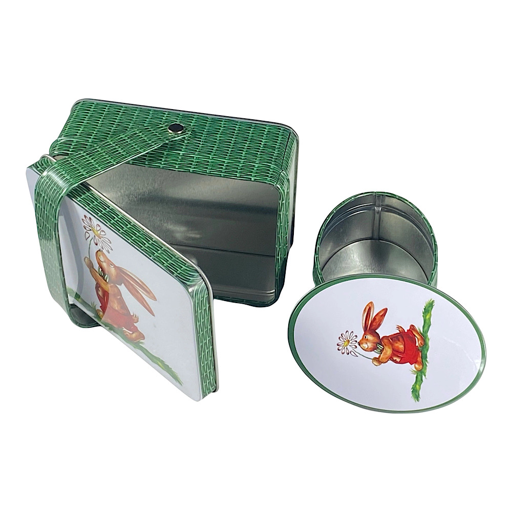 Set Hasenkorb - Geschenkdose – Bild 3