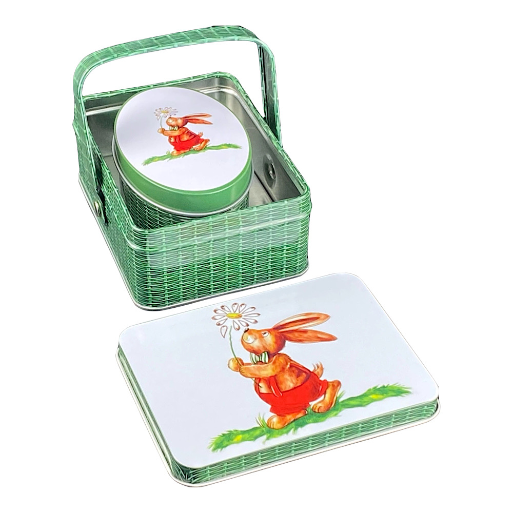 Set Hasenkorb - Geschenkdose – Bild 4