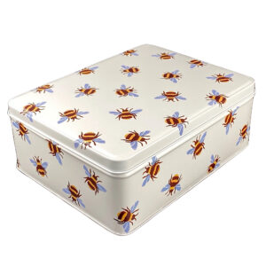 Geschenkdose, Keksdose, Vorratsdose - Motiv Bienen