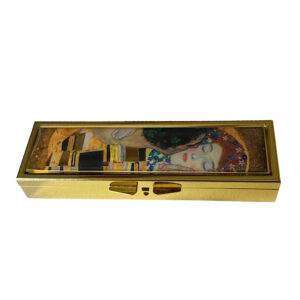 Kleine Pillendose für 7 Tage von Fridolin - Motiv: Gutav Klimt - Der Kuss