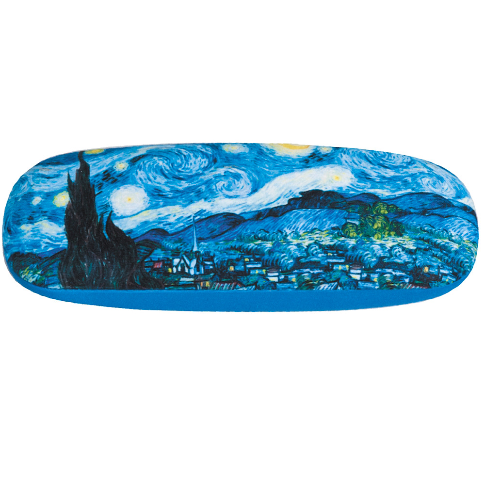 Sternennacht - Brillenetui Hardcase mit Stoffbezug und Reinigungstuch aus Mikrofaser von Fridolin – Bild 3