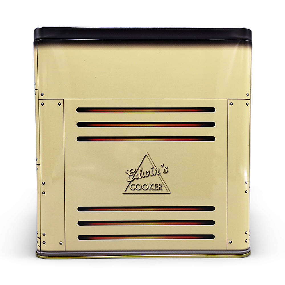 Nostalgischer Backofen beige oder blau - Dose in Form eines nostalgischen Backofens mit vielen Details - Keksdose, Blechdose – Bild 8