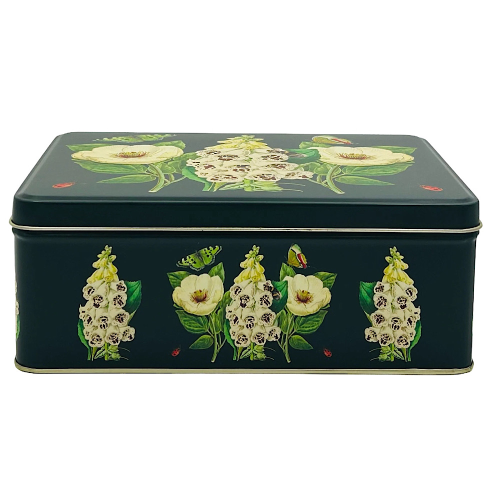 Geschenkdose Design Madame Treacle - Liebevoll gestaltete rechteckige Vorratsdose - Motiv Botanical – Bild 2