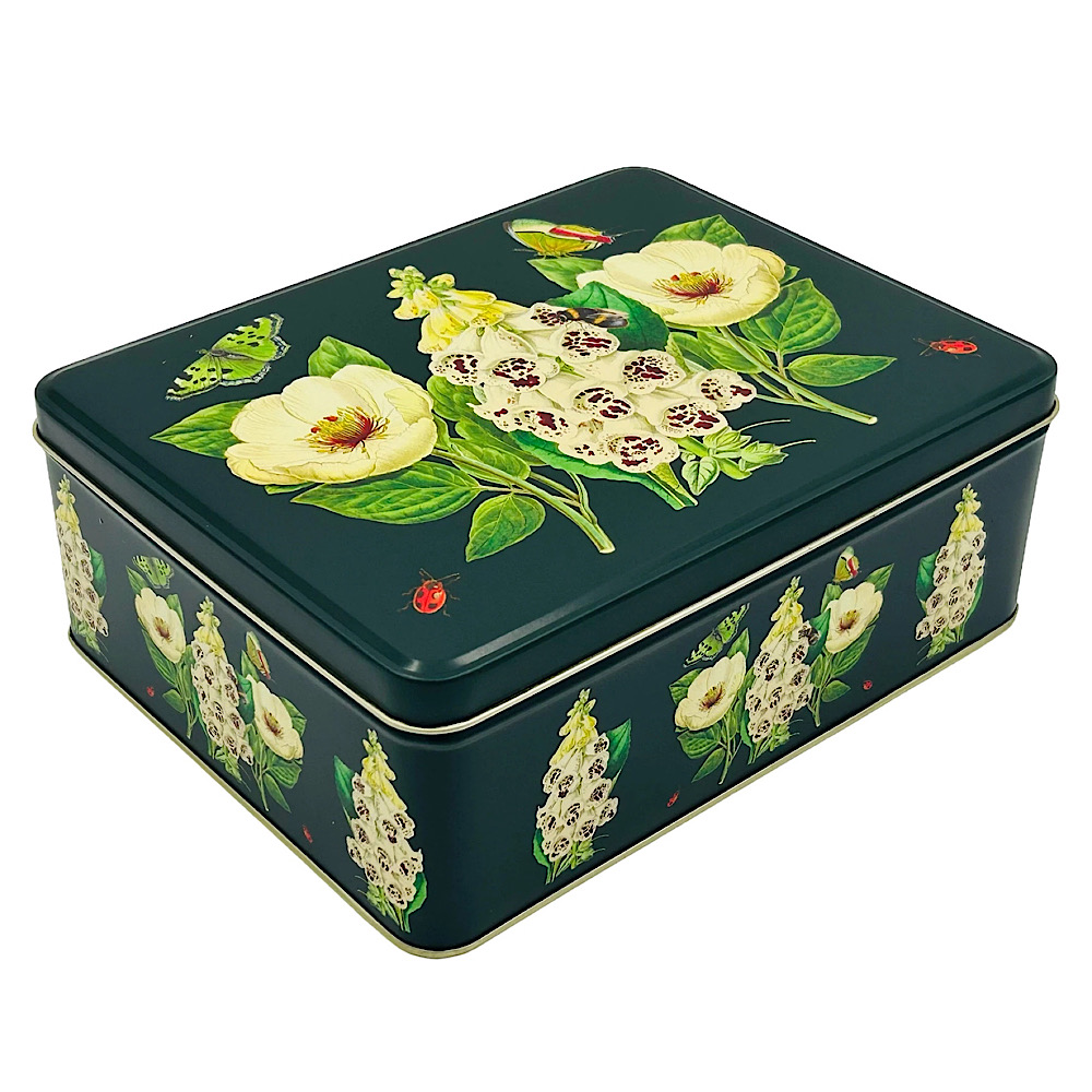 Geschenkdose Design Madame Treacle - Liebevoll gestaltete rechteckige Vorratsdose - Motiv Botanical – Bild 4