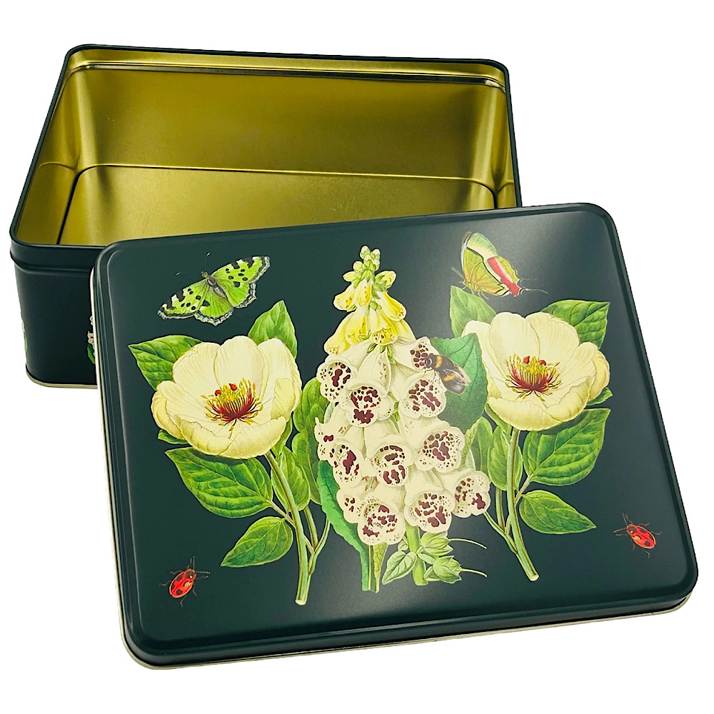 Geschenkdose Design Madame Treacle - Liebevoll gestaltete rechteckige Vorratsdose - Motiv Botanical – Bild 6