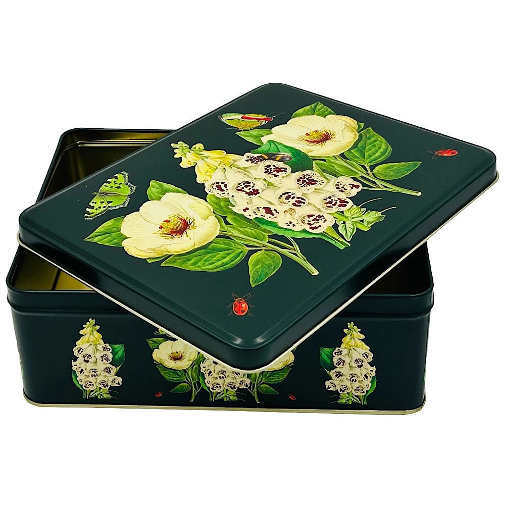 Geschenkdose Design Madame Treacle - Liebevoll gestaltete rechteckige Vorratsdose - Motiv Botanical – Bild 7