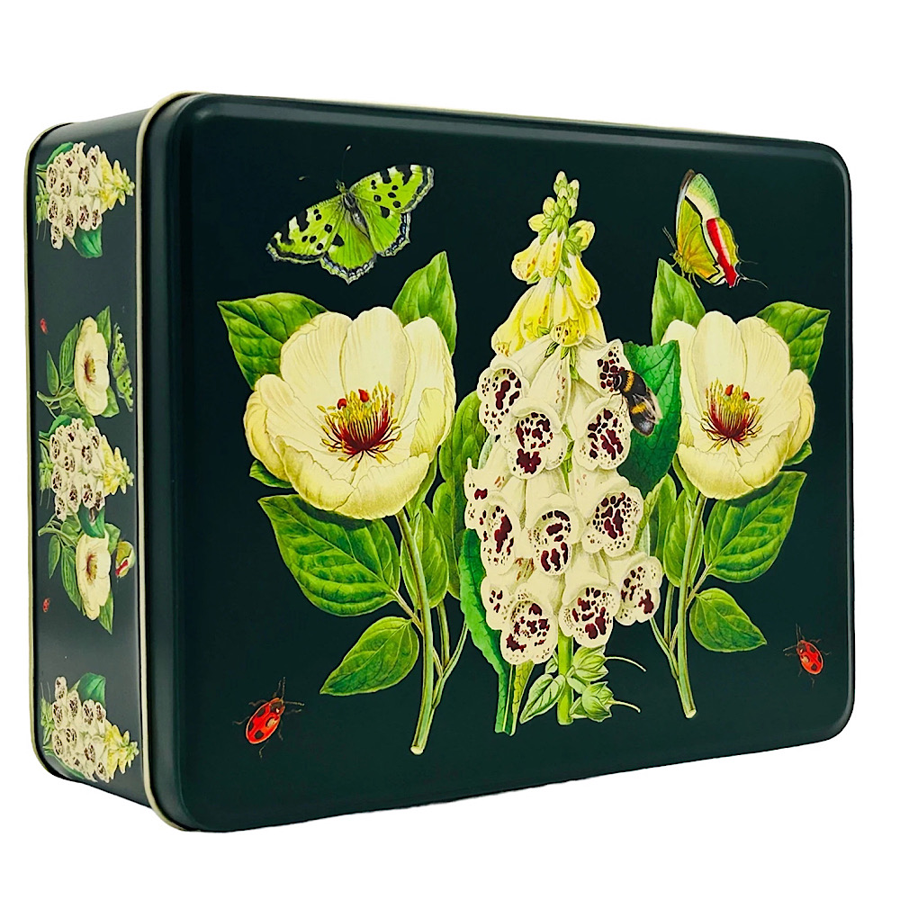 Geschenkdose Design Madame Treacle - Liebevoll gestaltete rechteckige Vorratsdose - Motiv Botanical – Bild 8