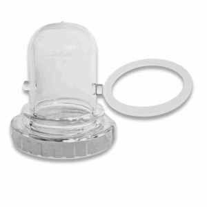 Ersatzküvette für PoolLab 1.0, Küvette für PoolLab 1.0 mit Dichtung, Austauschküvette